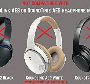 Replacement AE2 Ear Pads/Soundtrue Ear Pads and V2 AE2 Headband/SoundTrue Headband Cushion. Compatible with Bose Around-Ear 2 (AE2), SoundLink Around-Ear 1 and SoundTrue Around-Ear 1 Headphones