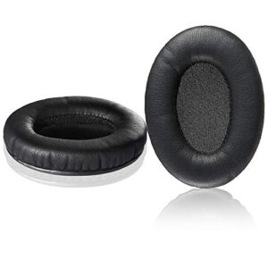 studio 1.0 replacement earpads, jarmor memory foam & protein leather ear cushion pads cover for beats studio (1st gen) over ear headphones by dr. dre only, (black)