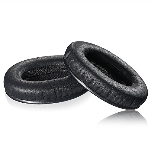 Studio 1.0 Replacement Earpads, JARMOR Memory Foam & Protein Leather Ear Cushion Pads Cover for Beats Studio (1st Gen) Over Ear Headphones by Dr. Dre ONLY, (Black)