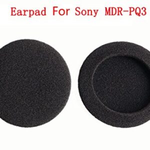 2 Pair Replacement Ear Pads Cushion Repair Parts for use with Sony MDR-PQ3 mdrpq3 Headphones(Sponge Earmuff)
