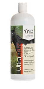 ultracruz equine black diamond horse shampoo, 32 oz