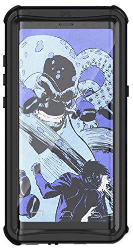 Ghostek Nautical Waterproof Galaxy Note 8 Case with Screen Protector - Slim Heavy Duty Protection (Black)