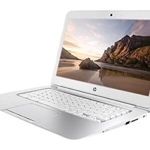 HP Newest 14-inch Chromebook HD SVA (1366 x 768) Display, Intel Dual Core Celeron N2840 2.16GHz, 4GB DD3L RAM, 16GB eMMc Hard Drive, Bluetooth, HDMI, Stereo Speakers, HD Webcam, Google Chrome OS