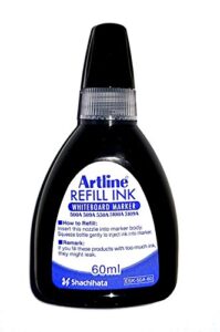 artline refill ink (esk-50a, black) for artline 5109a big nib markers, plus 500a, 509a, 550a, and 5100a whiteboard markers
