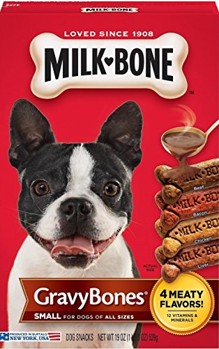 2 Pack - Milk-Bone Gravybones Small Biscuit Dog Treats, 19-Oz Box