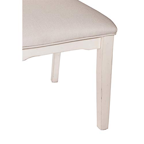 Hillsdale Furniture Clarion Dining Chairs, Set of 2, Sea White