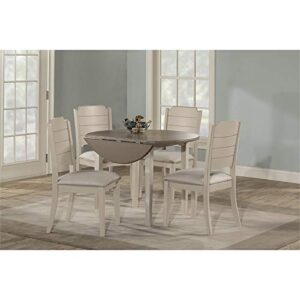 Hillsdale Furniture Clarion Dining Chairs, Set of 2, Sea White