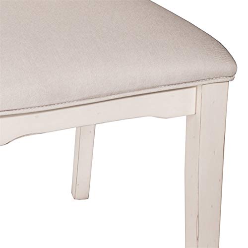 Hillsdale Furniture Clarion Dining Chairs, Set of 2, Sea White