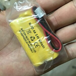 2.4V 600MAH NiCd Exit Sign Emergency Light Battery Replacement (10 Pack)