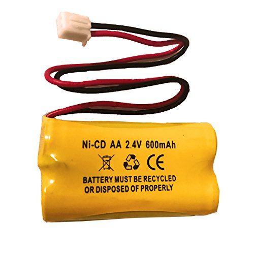 2.4V 600MAH NiCd Exit Sign Emergency Light Battery Replacement (10 Pack)