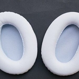 Ear Pad Earpads Leather Cushion Repair Parts for Philips TR55LX Headphones(earmuffes) Headset (White)