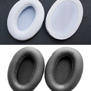 Ear Pad Earpads Leather Cushion Repair Parts for Philips TR55LX Headphones(earmuffes) Headset (White)