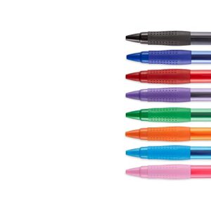 Paper Mate 1746323 Gel Retractable Pen.7mm Point, 8/PK, Assorted