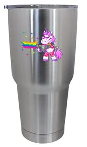 epic designs cups drinkware tumbler sticker - unicorn colorful - funny inspirational cool sticker decal