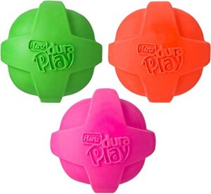 hartz dura play ball size:medium pack of 3 for small breeds