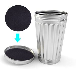 KUUQA 8 Pieces Compost Bin Filters for Kitchen Compost Pail Replacement Charcoal Filters, 7.25 inches Round
