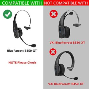 1 Pair Replacement Earpads Ear Pads Cushions Cover Cups Compatible with VXI Blue Parrot B350XT Noise Cancelling Headphones