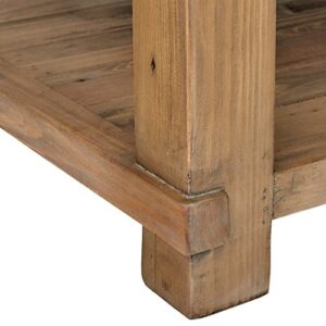 Amazon Brand – Stone & Beam Ferndale Rustic Coffee Table, 51"W, Sandstone