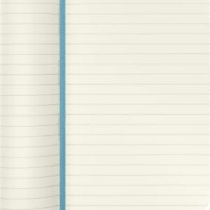 Moleskine Classic Notebook, Soft Cover, Pocket (3.5" x 5.5") Ruled/Lined, Reef Blue, 192 Pages