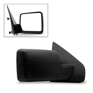 akkon - for 04-14 f150 f-150 pickup truck extendable towing manual mirrors passenger right side replacement