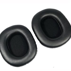 Replacement Ear Pads Cushion Repair Parts Compatible with Audio Technica ATH-SX1 ATH-SX1a ATH-PRO5V ATH-PRO5MK2 ATH-BPHS1 Headset (Black)