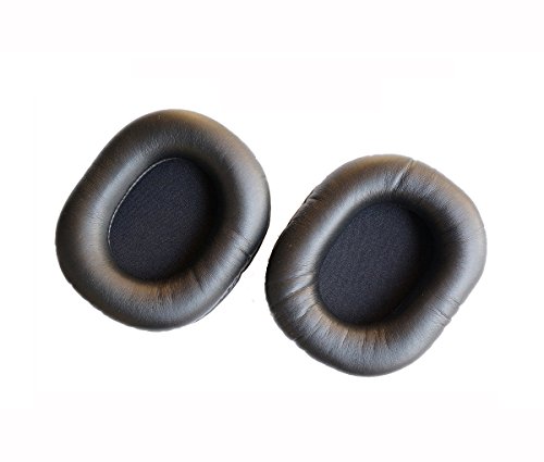 Replacement Ear Pads Cushion Repair Parts Compatible with Audio Technica ATH-SX1 ATH-SX1a ATH-PRO5V ATH-PRO5MK2 ATH-BPHS1 Headset (Black)