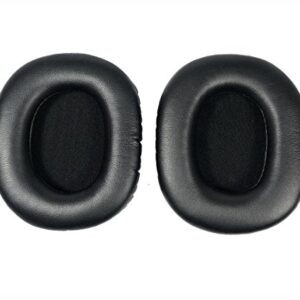 Replacement Ear Pads Cushion Repair Parts Compatible with Audio Technica ATH-SX1 ATH-SX1a ATH-PRO5V ATH-PRO5MK2 ATH-BPHS1 Headset (Black)