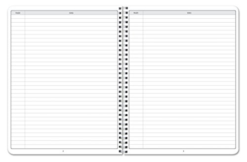 BookFactory Guitar Tablature Notebook/Guitar Music Tabs Journal - 120 Pages, Wire-O, 8 1/2 x 11 Tablature Format (JOU-120-7CW-A(Guitar-Tabs))