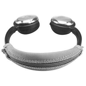 Geekria Headband Cover Compatible with Bose QC 3, AE2, AE2i, AE2w, SoundTrue Around-Ear Headphones/Headband Protector/Headband Cover Cushion Pad Repair Part, Easy DIY Installation. (Grey)