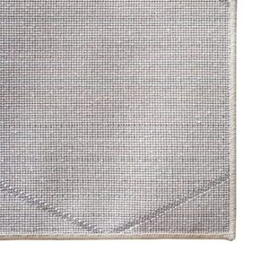 Unique Loom Trellis Frieze Collection Area Rug - Geometric (4' 1" x 6' 1", Ivory/ Gray)