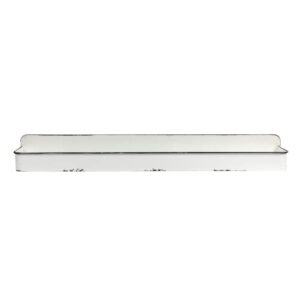 Creative Co-Op DA8541 White Wall Shelves, 2 Count