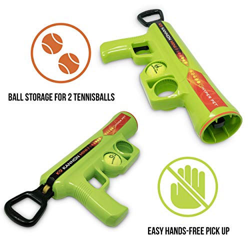 Hyper Pet Dog Ball Thrower-Interactive Toys (Load & Launch Tennis Balls for Dogs to Fetch) [Best Ball Launcher Toys for Large, Medium & Small Dogs] 3 Styles Available