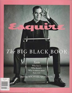 esquire the big black book fall winter 2017