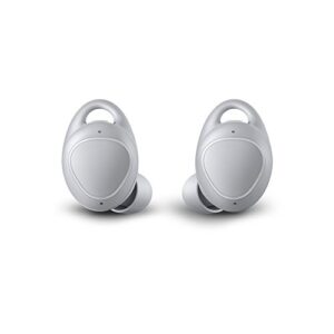 samsung gear iconx (2018 edition) bluetooth cord-free fitness earbuds, w/ on-board 4gb mp3 player (us version with warranty) - gray - sm-r140nzaaxar