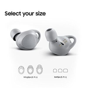 Samsung Gear IconX (2018 Edition) Bluetooth Cord-free Fitness Earbuds, w/ On-board 4Gb MP3 Player (US Version with Warranty) - Gray - SM-R140NZAAXAR