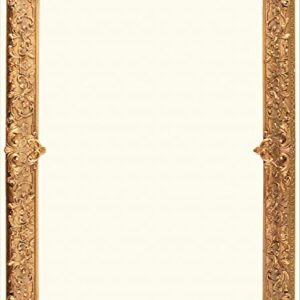 UCREATE - PAC4926 UCreate Gold Frame Watercolor Paper, Gold Frame, 9" x 12", 30 Sheets