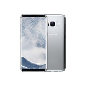 samsung galaxy s8, 64gb, arctic silver - for at&t (renewed)