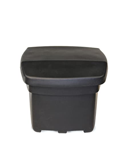 FCMP Outdoor - Outdoor Salt, Sand, and Storage Bin, Black