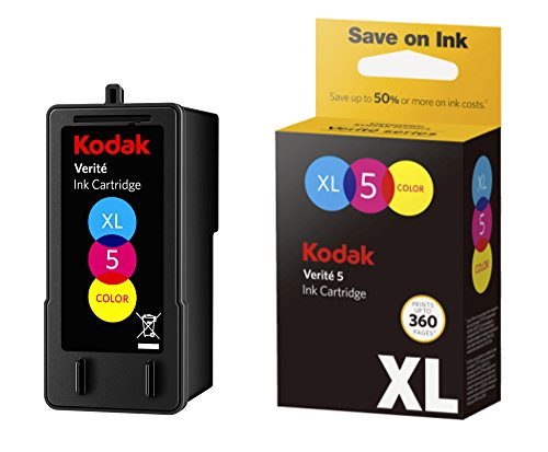 Kodak Verite 5 Replacement Inks (ALT1CA) XL Color Ink Jet Cartridge compatible with Kodak Verite Printers V50, V55, V55W Eco, V55 Plus, V60 Eco, V640 Eco, V64 Series, V65 Eco, V65 Plus