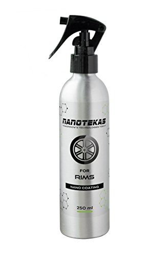 NANOTEKAS Nano Rim Coating 250ML | Wheel Sealant Nanotechnology Rim Cleaner and Protection from Brake Dust