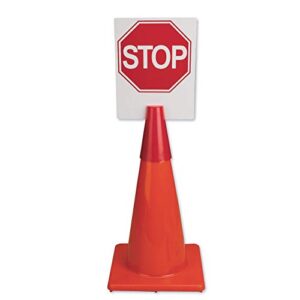 cone topper street sign board inserts (set of 6)