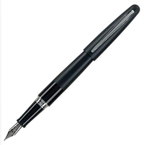 Pilot Metropolitan Fountain Pen, Black, 1.0mm Stub nib