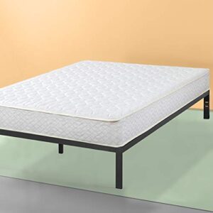 zinus set, full 8 inch spring mattress and mia platform bed frame / mattress foundation