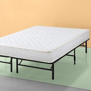 zinus set, twin 6 inch spring mattress and shawn smartbase platform bed frame / mattress foundation