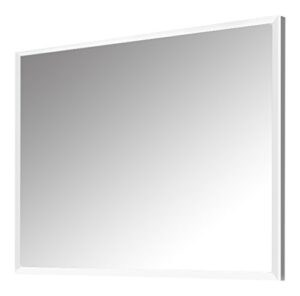 ltl home products li5171 kona lighted led medicine cabinet mirror, 36" x 28" x 5", aluminum