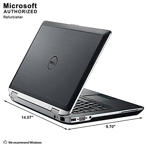 Dell Latitude E6420 14.1 Inch Business Laptop Computer, Intel Dual-Core I7-2620M up to 3.4GHz, 8GB RAM, 1TB HDD, DVD, HDMI, Windows 10 Professional (Renewed)