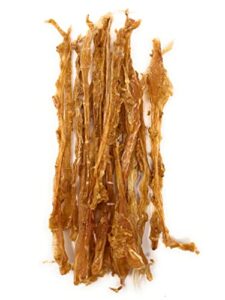 sancho & lola's turkey tendons for dogs - farmed & made in usa natural, grain-free, rawhide-free dog chews or treats