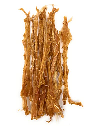 Sancho & Lola's Turkey Tendons for Dogs - Farmed & Made in USA Natural, Grain-Free, Rawhide-Free Dog Chews or Treats