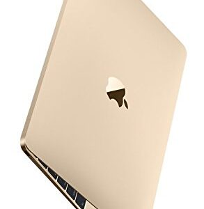 2017- Apple MacBook Laptop with Intel Core m3, 1.2GHz ( MNYK2LL/A 12in Retina Display, Dual Core Processor, 8GB RAM, 256GB , Intel HD Graphics, Mac OS)- Gold (Renewed)