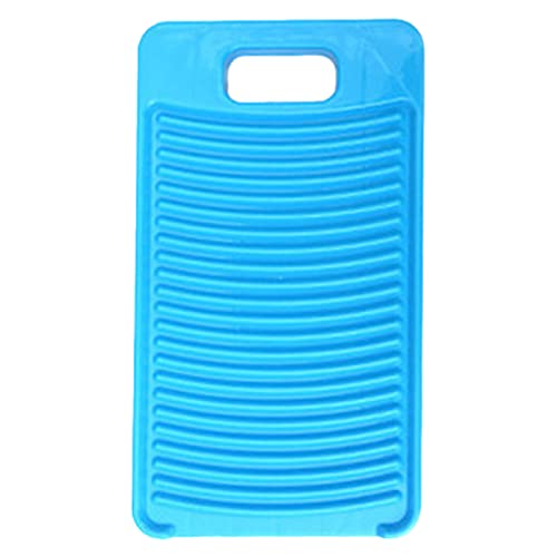 MAOYE Plastic Mini Washboard Washing Board for Kids Shirts Clean Laundry Lime (Blue)